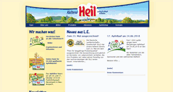 Desktop Screenshot of kelterei-heil.de