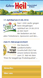 Mobile Screenshot of kelterei-heil.de